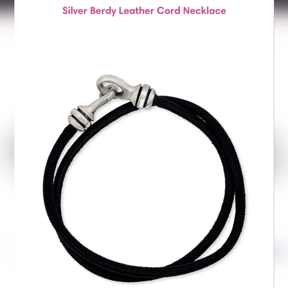 Saint By Sarah Jane | 925 Leather Necklace - Picture 2 of 8